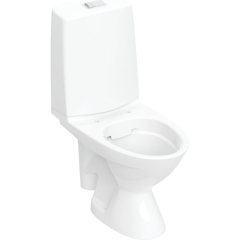 Ido Glow 63 1-huuhtelu, Rimfree, kanneton, S-lukko