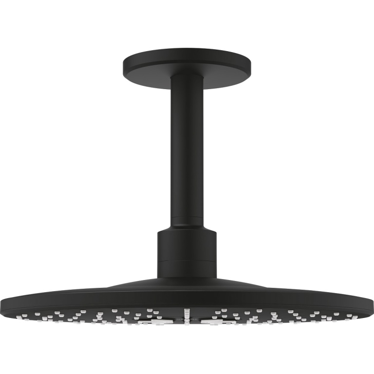 Grohe Rainshower 142 mm, 2 spray, phantom black
