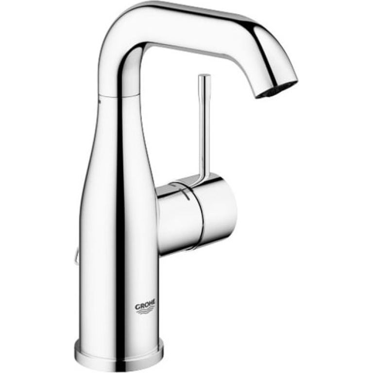 Grohe Essence New U-juoksuputki, ketjupohjaventtiili, joustoletkut, kromi