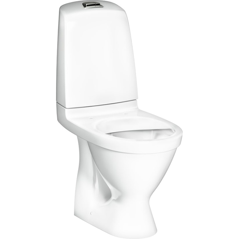 Gustavsberg Nautic 1510 2-huuhtelu, kanneton, Hygienic Flush, P-lukko