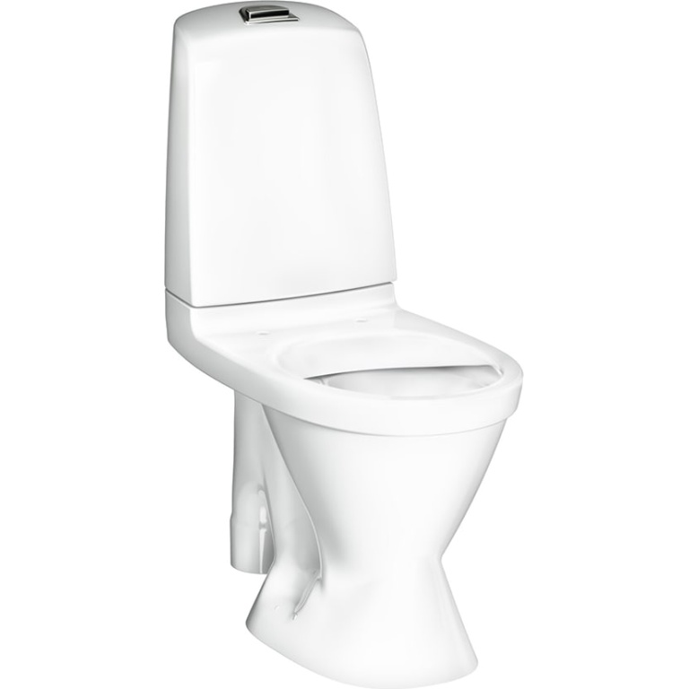 Gustavsberg Nautic 1591 1-huuhtelu, kanneton, Hygienic Flush, S-lukko