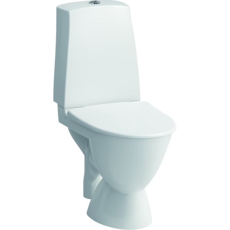 Laufen Pro-N 2-huuhtelu, S-lukko, pehmeä kansi, liimattava 8.2796.5