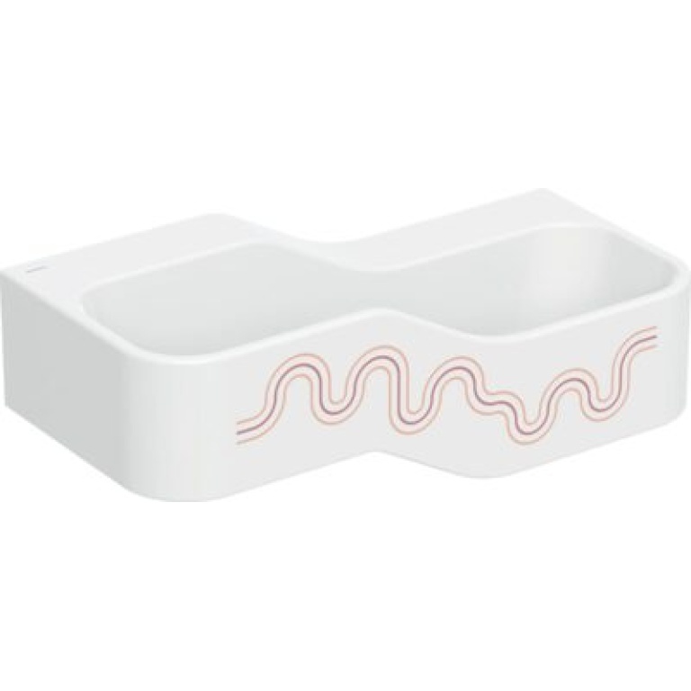 Geberit Bambini 900x390x300 mm, karmiininpunainen