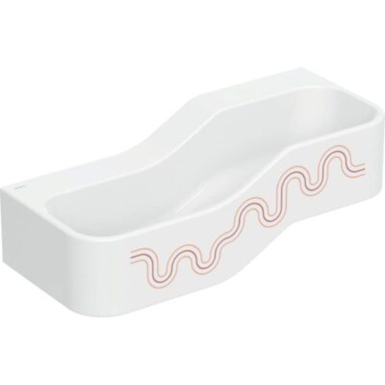 Geberit Bambini 900x390x300 mm, karmiininpunainen